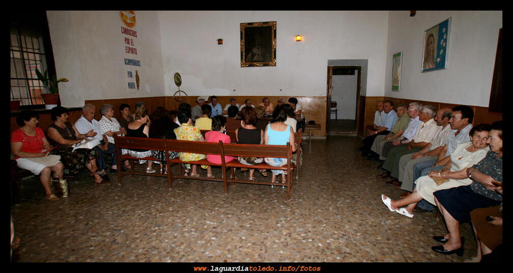 Cabildo 2009 momentos antes de abrirse la sesión.  26 Julio 2009