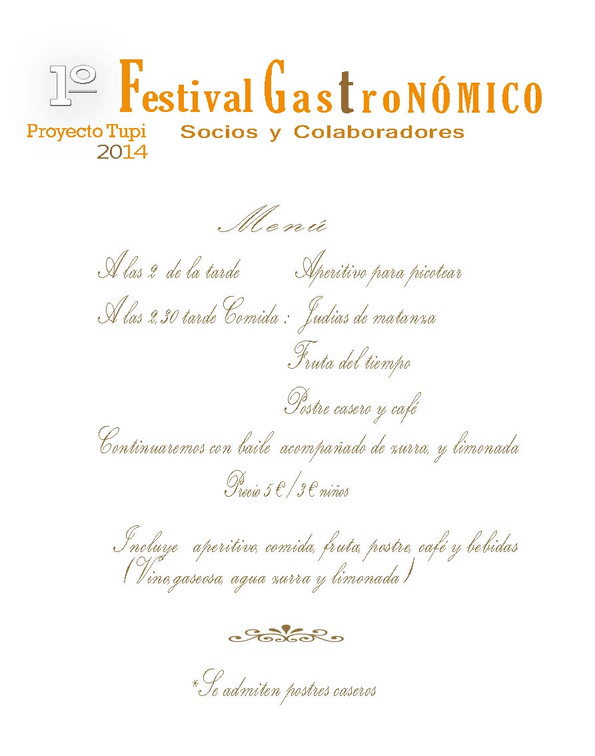 Menú