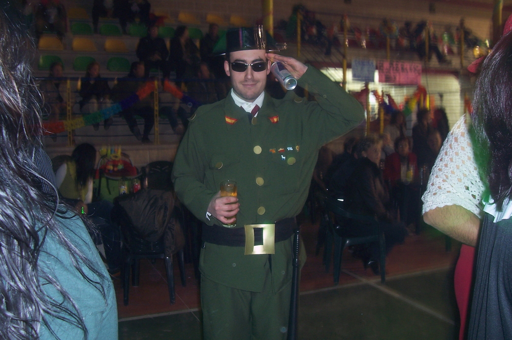 9 de Febrero de 2008. Fiesta de Carnaval en el "Pabellón Deportivo Municipal"