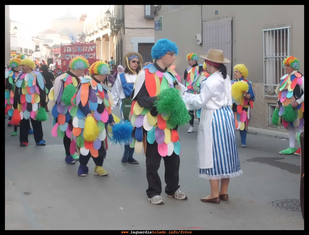 Homiguar en el desfile de Carnaval 2012