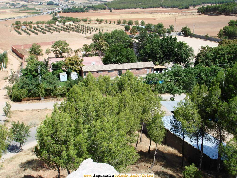 16 de Agosto de 2006. La piscina desde la Picota