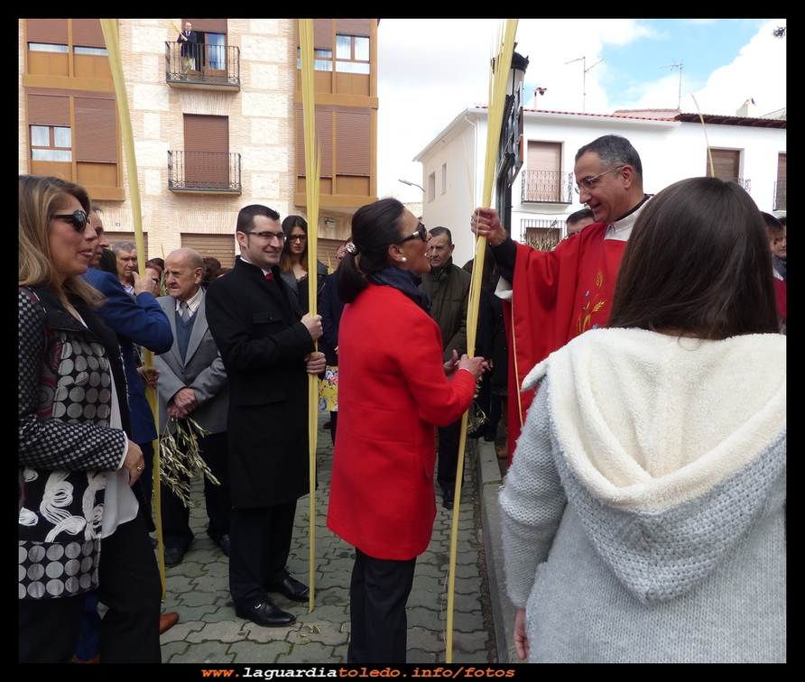 Entrega de palmas