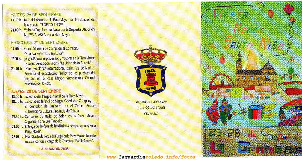 Programa de mano de 2006