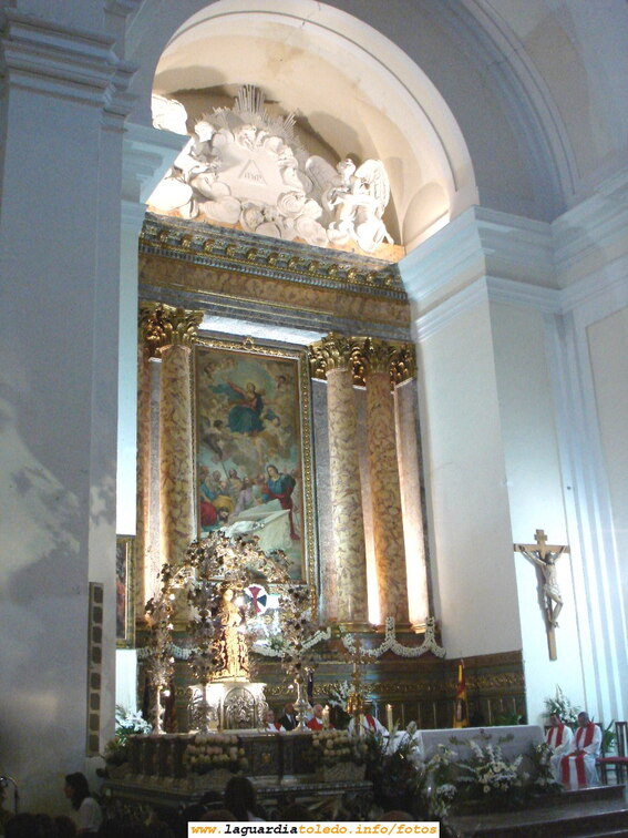 25 de Septiembre de 2007. El Santo Niño durante la misa