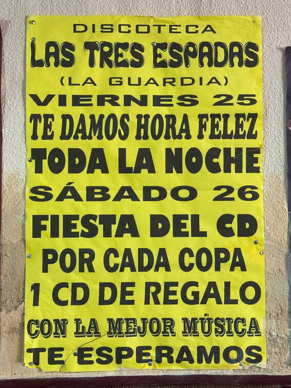 Cartel Tres Espadas