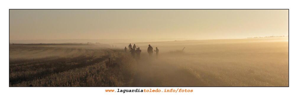 II Ruta a pie para descubrir La Mancha 17 de octubre de 2009