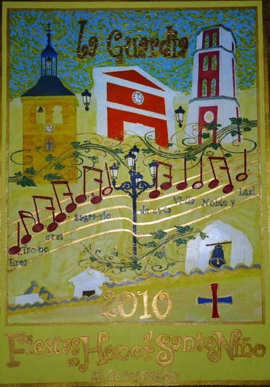 Ganador del primer premio del Concurso de Carteles de las Fiestas 2010 realizado por Angel Luis Martín Mejía. Modalidad de adultos
