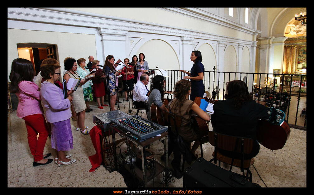 25 Septiembre 2012 - Misa mayor - El coro parroquial
