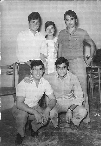 jugadores del equipo en el año 1969