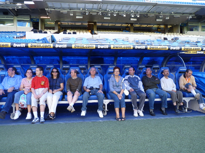 Visita al estadio Santiago Bernabéu realizada por Homiguar (V)